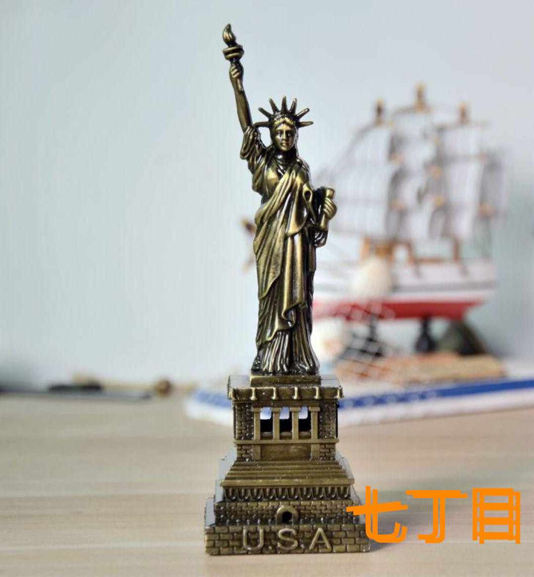 女神　アート　金属　ビンテージ　置物　インテリア　工芸品　美術品　A2958