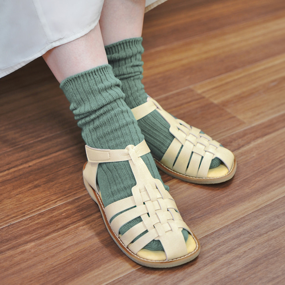 歩きやすいグルカサンダル (PAINF) 靴 日本製 国産素材 【納期5～14日以内発送】 11枚目の画像