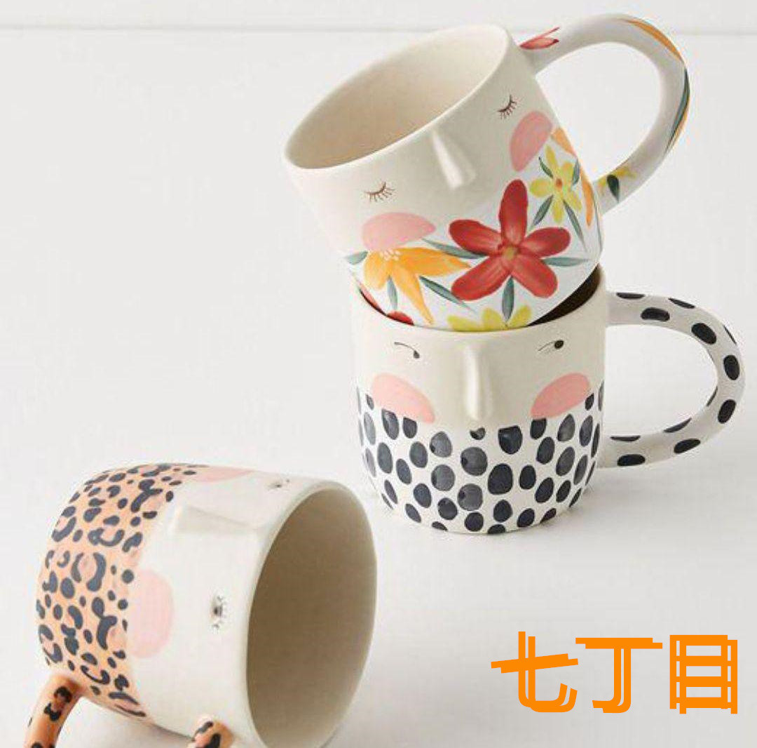 新品 アンソロポロジー ナタリーレテ ティタニア マグカップ 3点