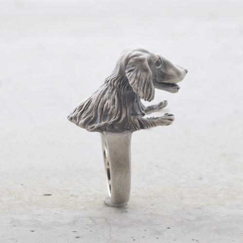 k18 指輪 リング ミニチュアダックス 犬 ペット 【公式通販】