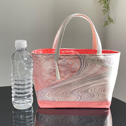 ❤プリン❤ ハンドメイド 帯 リメイク Amazon.co.jp: 帯リメイクハンドメイドおしゃれトートバッグ