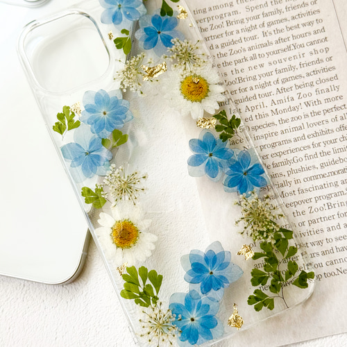 押し花 押し花スマホケース 押し花iPhoneケース 押し花ケース iPhone 