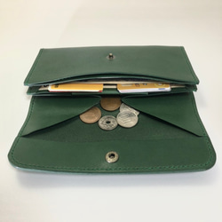 グリーン 財布 現行モデル 11cm 3ab8903571576463bd4e9446c59405