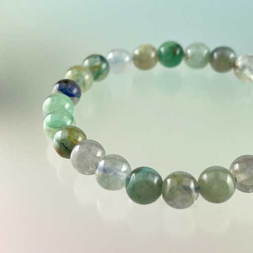 天然石ジェムシリカ10㎜ブレスレット