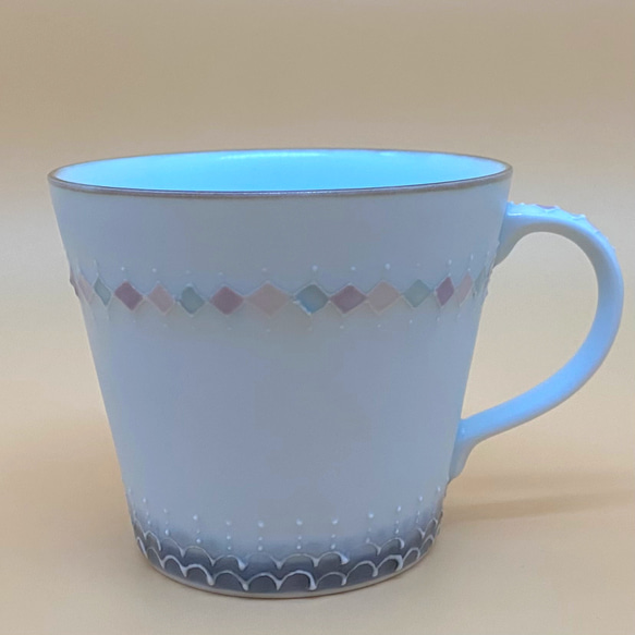 イッチンマグカップ Jくすみグレー 1枚目の画像