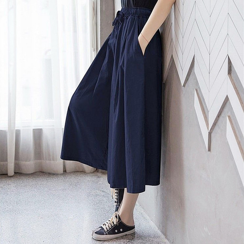 サマンサガール ハンドメイド リネンスカート ガウチョパンツ サマンサガール ハンドメイド リネンスカート ガウチョパンツ