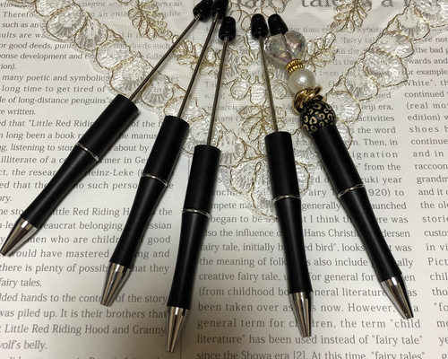 カスタムボールペン♡カラフルくも♡ ハンドメイドデコボールペン