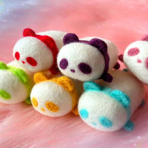 ハンドメイド 羊毛フェルト ペリカンぬいぐるみ