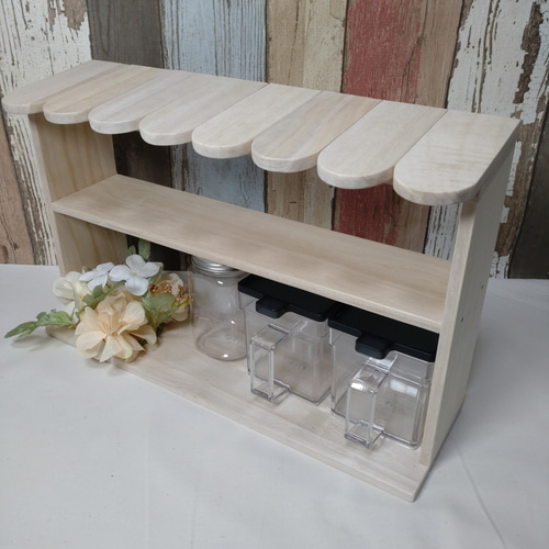 再販 ネームタグ付き ラック ハンドメイド 【公式通販】