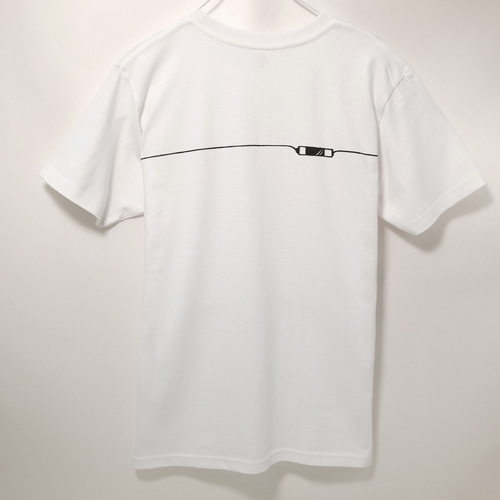 豆電球・白 Tシャツ ＊ビッグシルエット変更可 Tシャツ 吉澄