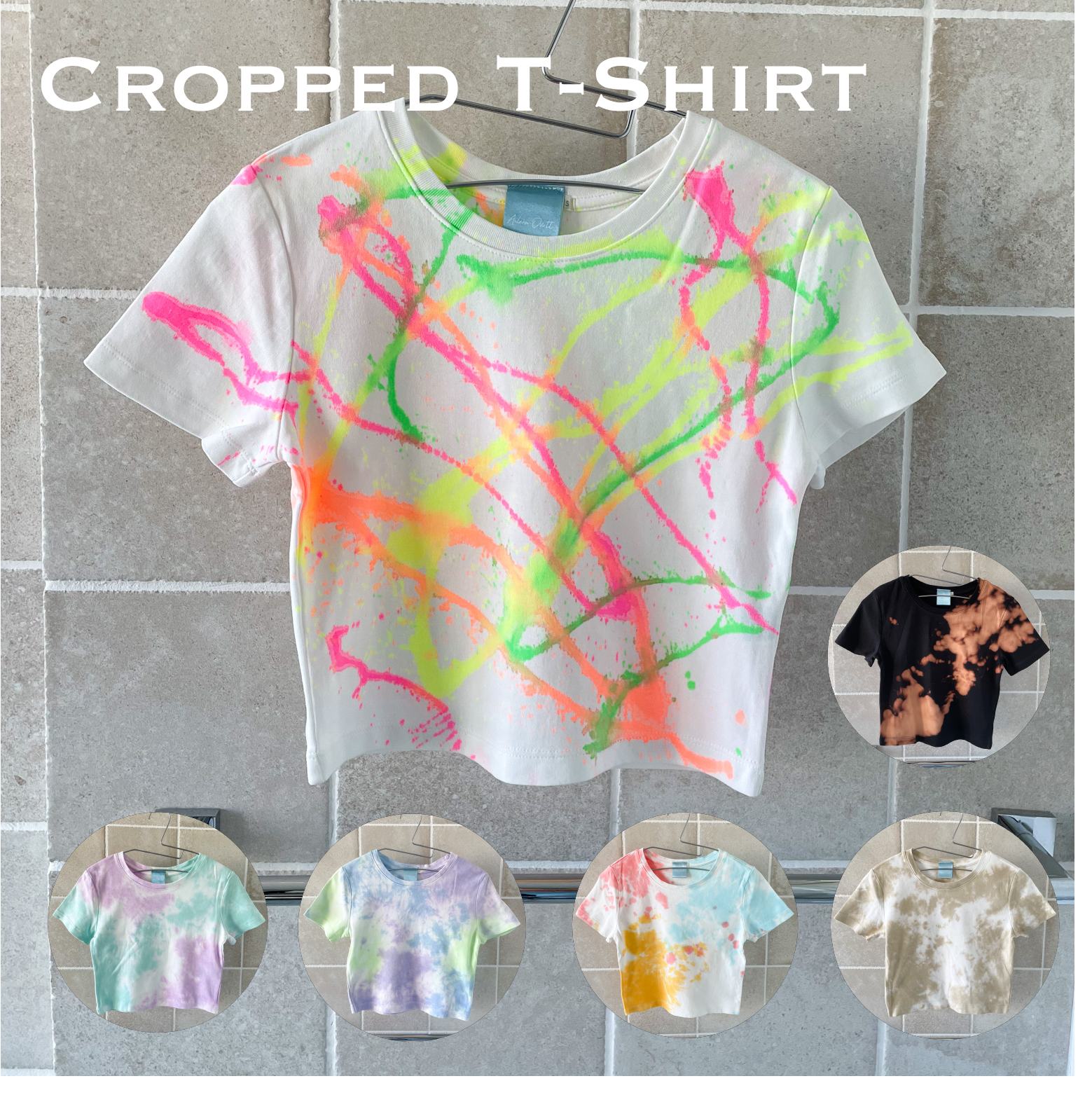 little suzie タイダイTシャツ little suzie Plating Cotton Wide Tie-dye - メルカリ