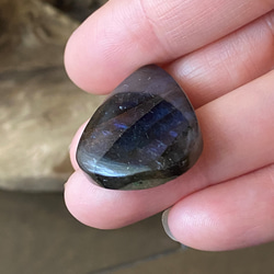 Topクォリティ ブルーフラッシュ AAA  Labradorite ルース 12 天然石 4枚目の画像