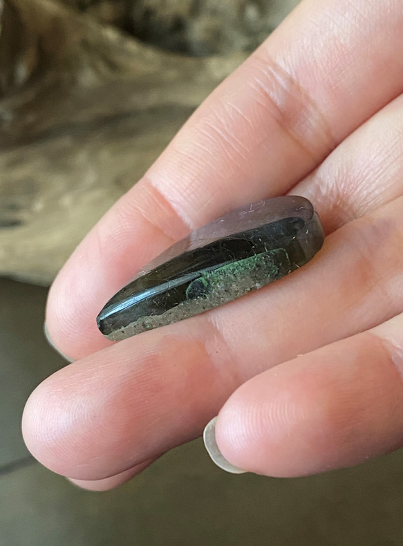 Topクォリティ ブルーフラッシュ AAA  Labradorite ルース 12 天然石 10枚目の画像