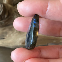 Topクォリティ ブルーフラッシュ AAA  Labradorite ルース 12 天然石 6枚目の画像