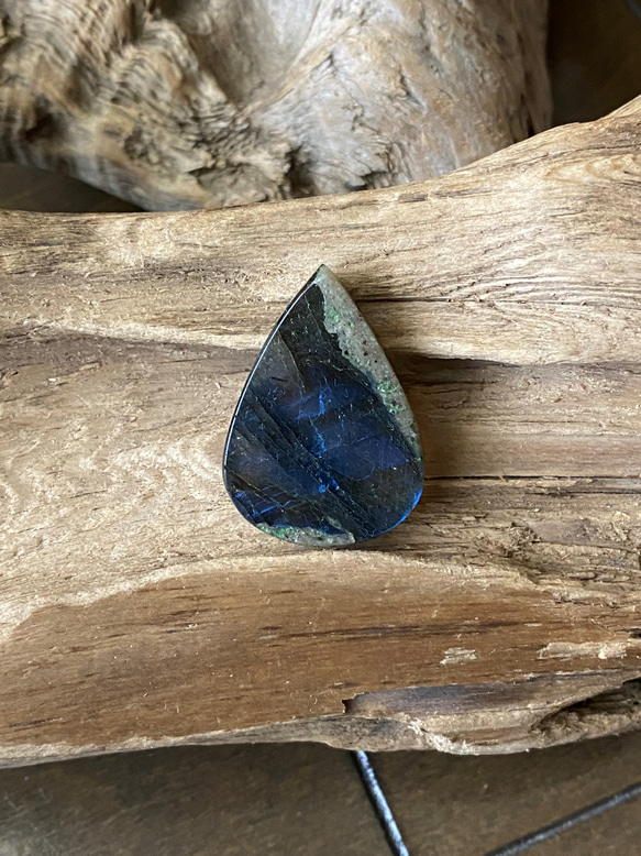 Topクォリティ ブルーフラッシュ AAA  Labradorite ルース 12 天然石 19枚目の画像