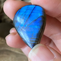 Topクォリティ ブルーフラッシュ AAA  Labradorite ルース 12 天然石 17枚目の画像