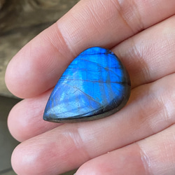 Topクォリティ ブルーフラッシュ AAA  Labradorite ルース 12 天然石 9枚目の画像