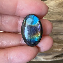 クールビューティ オーバル Labradorite ルース 16 天然石 7枚目の画像