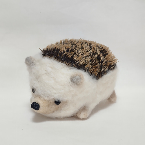 ハリネズミ(羊毛フェルト作品) 羊毛フェルト friend-Y 通販