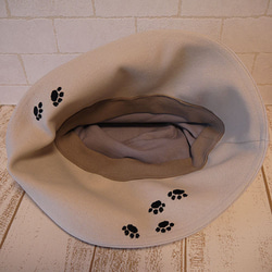 棉質鬱金香帽（Mikeneko-chan） 第4張的照片