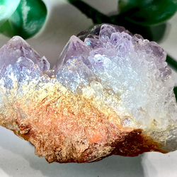 カコクセナイト内包✨ 紫水晶 アメジスト クラスター 原石 ラフ