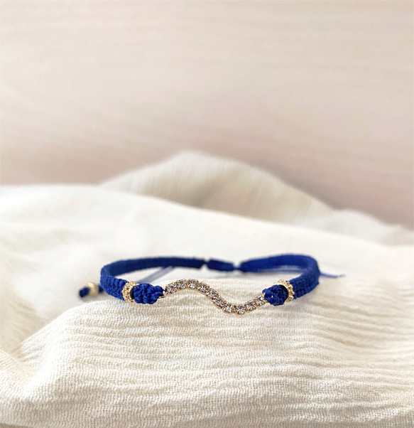 crystal bar anklet 3枚目の画像