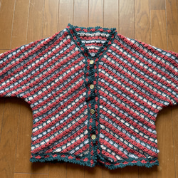 手編みドルマンジャケット 1枚目の画像