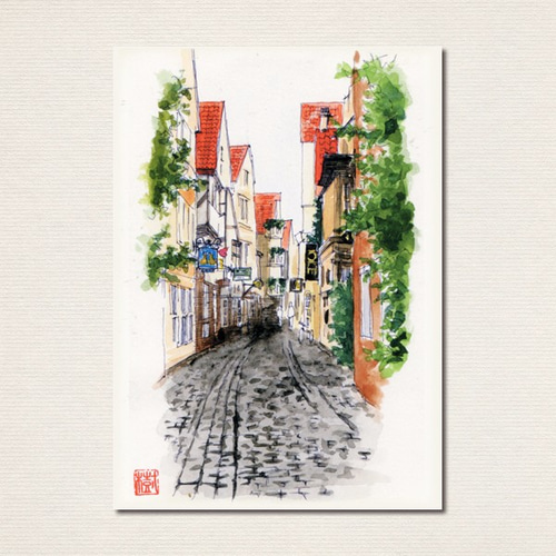人物画 : 大島裕子水彩画ブログ