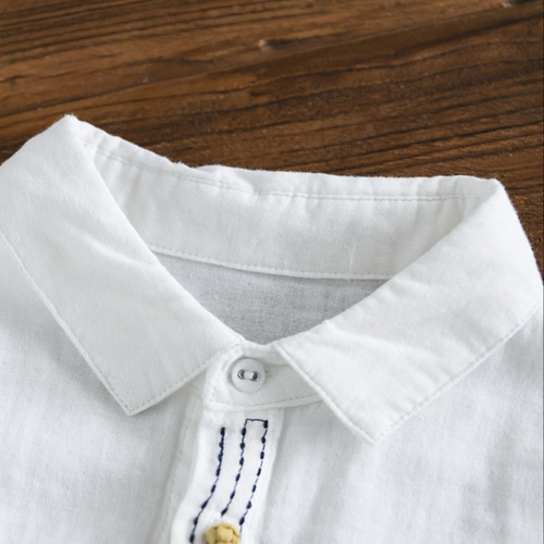 希少 Dior 上質 スタンドカラー デザイン 長袖 シャツ ホワイト 白