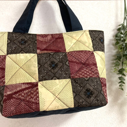 Amazon | ハンドメイド ハワイアンキルト トートバッグ しつけ