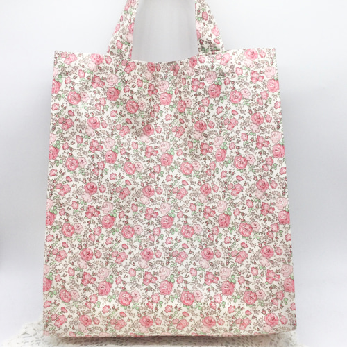 ぽんた〈 リバティ 〉ラミネート・Ａ4紙袋型トートバッグ他 18a0855721902d74f66f8f185d68f9