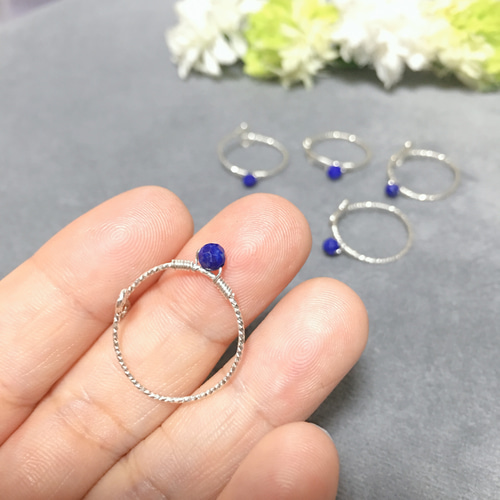 再販3】【silver925】【フリーサイズ】【幸運の象徴】天然色