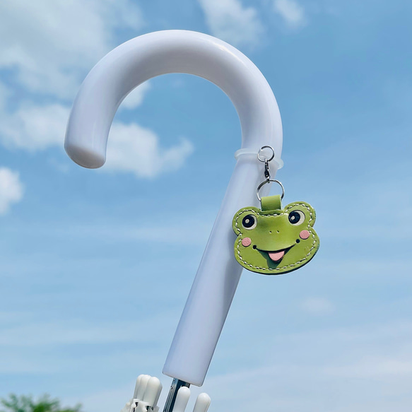 本革製傘チャーム 楽天市場】【名入れ/ワンポイント刻印】アンブレラマーカー 傘