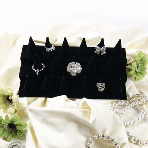 大人気 17リングディスプレイ 3段 3color ジュエリー その他雑貨 街の