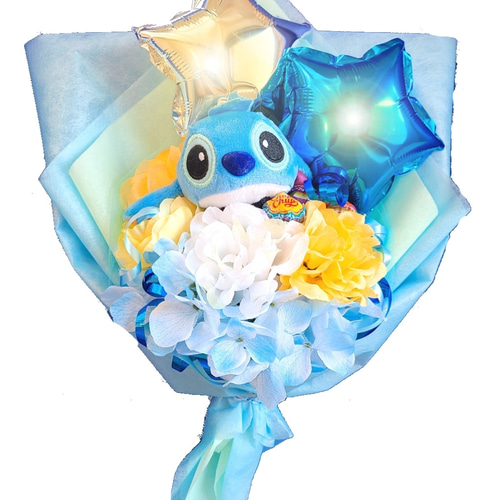 ★オーダー専用ページ★  購入不可　バルーンブーケ　1個680円（送料込） ブーケ型◇ WHITEフェザー(羽） バルーンブーケ23cm（ブーケ型）