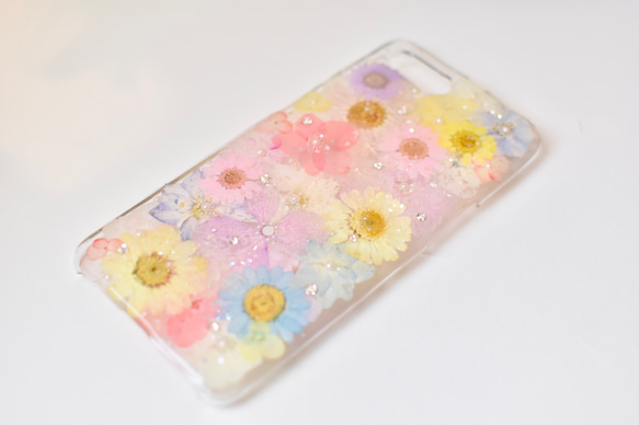 【受注製作】パステルフラワーケース 2枚目の画像