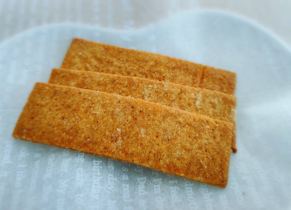 米ぬか野菜クッキー（にんじん） 1枚目の画像