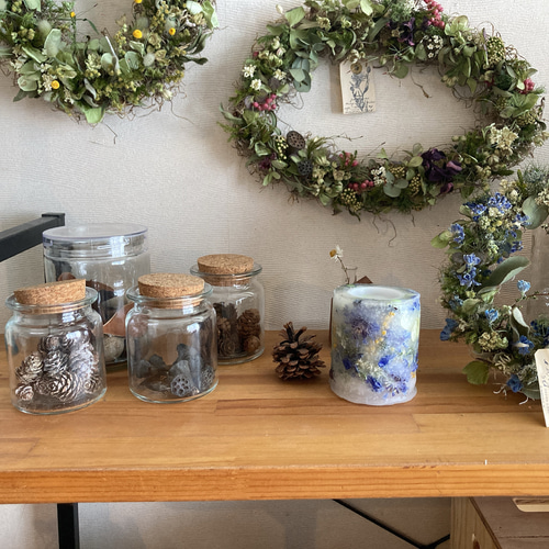 2.オーバルリース 初夏の色合い オーバルリース リース mou 通販 13870647｜Creema(クリーマ)