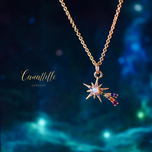 スタージュエリー オパールネックレス（スタージュエリー ムーン  