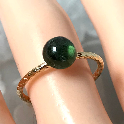 ☆りんりん グリーントルマリン 指輪 10号 ☆りんりん グリーントルマリン 指輪 10号 ☆りんりん 指輪