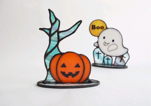 ハロウィン ジャックオーランタン スケルトン グラス コストコ 大型 飾り 装飾 ハロウィン ジャックオーランタン スケルトン グラス コストコ