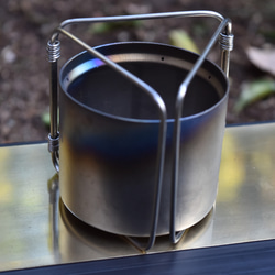 超軽量1593g　チタンストーブ（中古） 純チタン製】チタン五徳 TG-3P 超軽量 アルコールストーブ用 その他