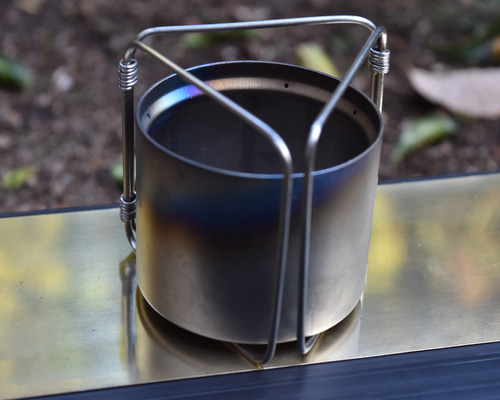 T's stove チタン五徳とTi五徳　2種類セット ac158a89bfab9f1b0d72382ab2a350