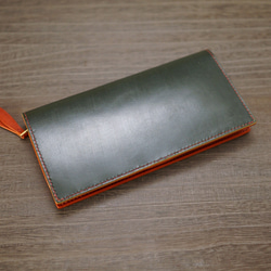 【フルオーダー制作事例】OC:TO 長財布 ブライドルレザー/ルガトショルダー 1枚目の画像