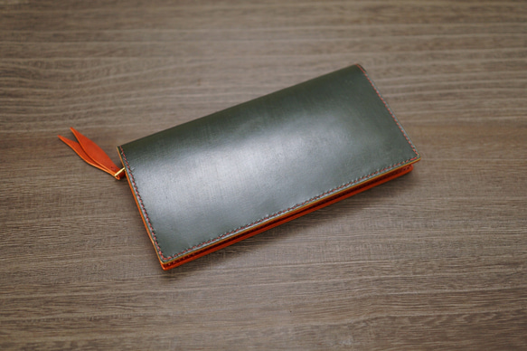 【フルオーダー制作事例】OC:TO 長財布 ブライドルレザー/ルガトショルダー 1枚目の画像