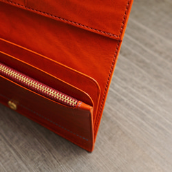 【フルオーダー制作事例】OC:TO 長財布 ブライドルレザー/ルガトショルダー 5枚目の画像