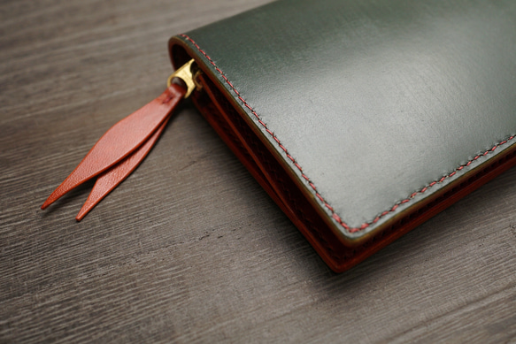 【フルオーダー制作事例】OC:TO 長財布 ブライドルレザー/ルガトショルダー 2枚目の画像