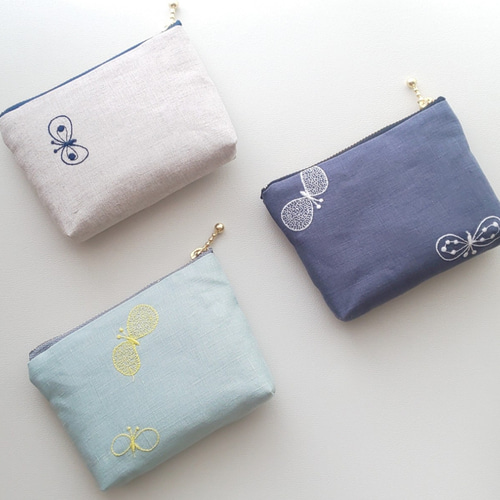 送料無料】ポケットティッシュポーチ ミナペルホネン choucho