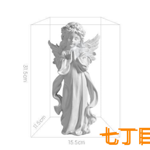 北欧西洋彫刻 洋風 可愛い天使 インテリア置物 立体・オブジェ 七丁目