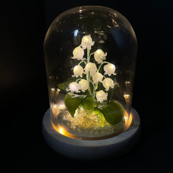 鈴蘭　LEDの電球のランプ　テーブルランプ 【受注製作】 2枚目の画像